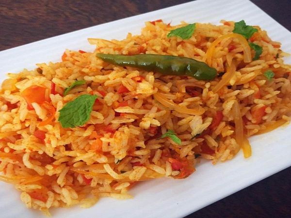 'टोमेटो राइस' बनाने की आसान रेसिपी